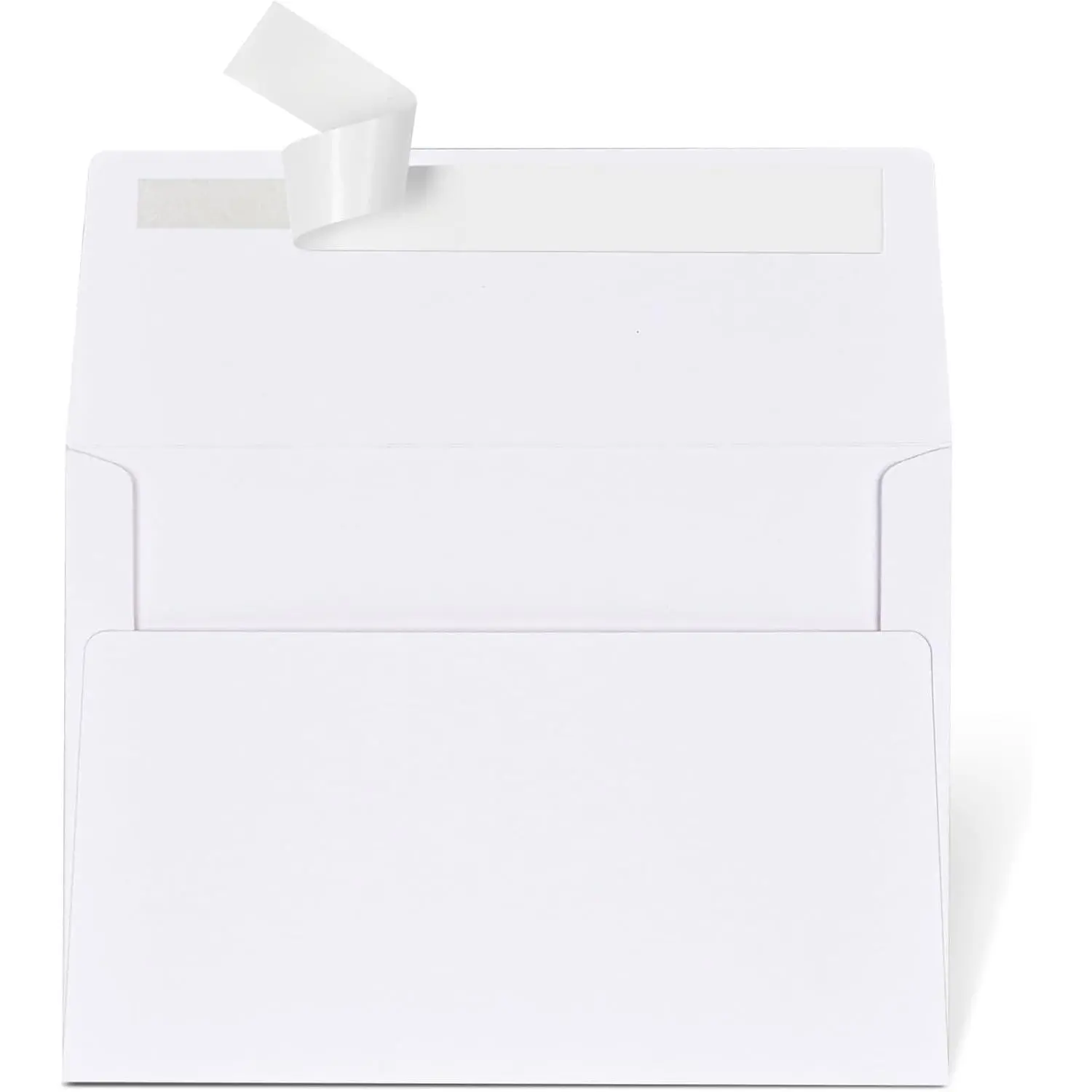 5x7 Envelopes for Invitations, 50 Pack White A7 Self-Seal Envelopes, Thick 80 lb Printable Paper, 5.25 x 7.25 inches for 5x7 Cards, Weddings, Greeting Cards, Photos, Baby Showers & PostcardsGift