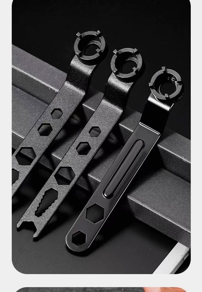 Factory direct sale of new angle grinder adjustment wrench, three-in-one four-prong wrench for changing grinding discs and polishing discs, multi-purpose