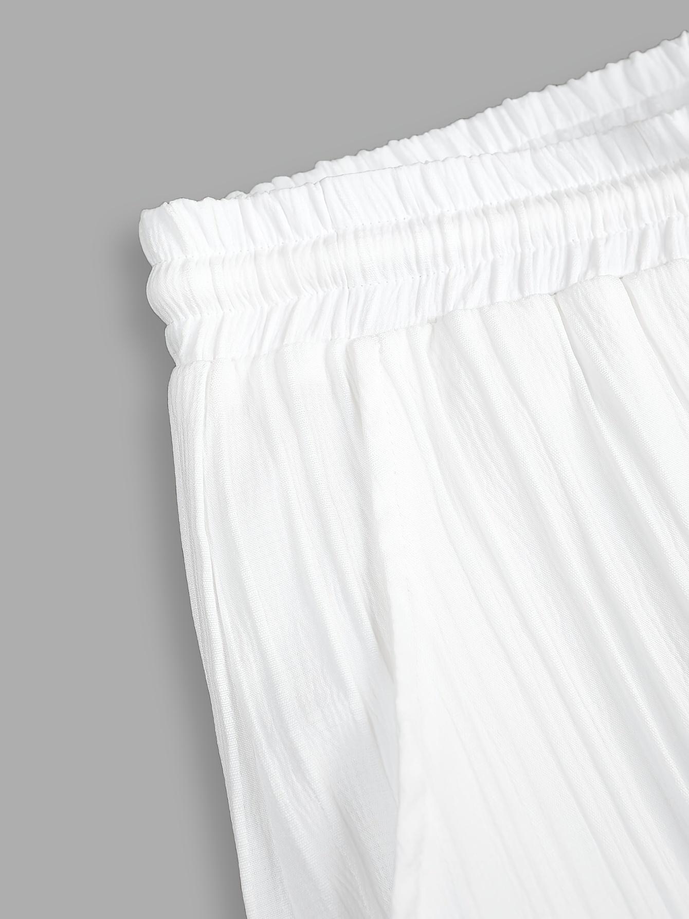 2-piece men's summer casual striped polyester fiber set, short sleeved stand up collar shirt and drawstring pants, non stretch woven fabric, regular fit suitable for daily wear and beach vacation, solid color, beach vacation Plain