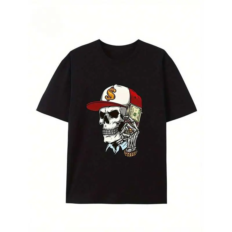 Printed T-Shirt, Men'S T-Shirt, Casual Short-Sleeve T-Shirt For Summer
