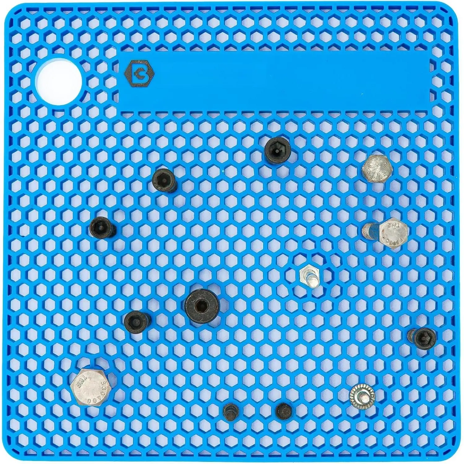 Fastener Organizer Tray – Professional  Bolt & Screw Organizer for Mechanics, Automotive, Industrial, & DIY – Heat &  Resistant Tool Tray for Bolt Organization