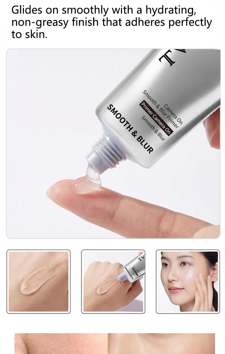 Ttlv Smooth Focus Makeup Primer, Oil Control Moisturizing, Invisible Pores, Long-Lasting Wear, 35ML, Perfect Base for Flawless Finish
