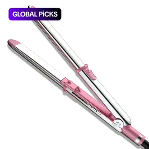 Professional Flat Iron Hair Straightener, Titanium Hair Straightening Ionic Fast Heating Hair Tools, 2 in 1 Hair Straightener Hair Curler, Hair Styling Tools for Women, Gift