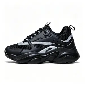 2026 latest model sports casual thick-soled fashion retro breathable height-increasing dad shoes