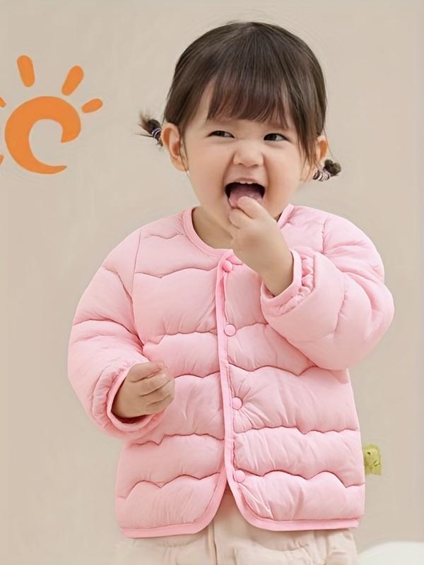 1-2-3-4-5-6 Years Boys & Girls Winter Vest - Warm Sleeveless Coat with Button Front Closure, H-Line Silhouette, Non-Stretch Fabric for School, Christmas, Winter Clothes, School Uniform, Casual Style, Durable Construction, Outerwear