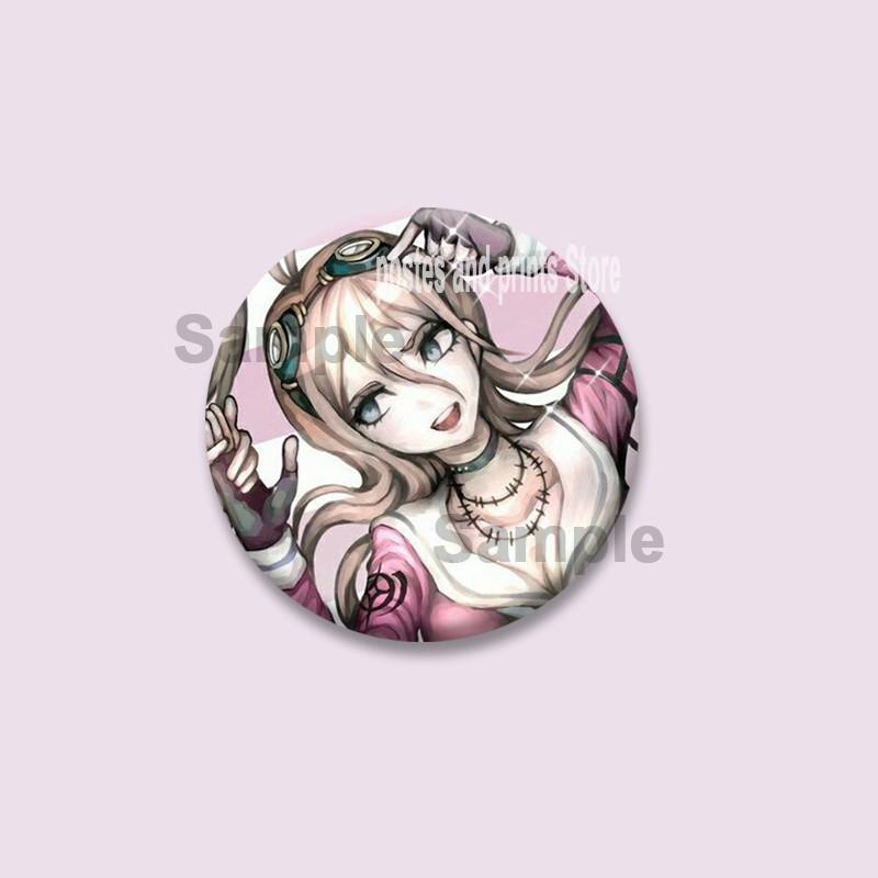 Custom Game Peripheral Danganronpa Round Badges DIY Coin Brooch on Backpack Cartoon Lapel Jewelry Pins Gifts for Kids Friends