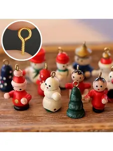 350pcs/box multi-color eye screws, suitable for weaving DIY jewelry accessories, handicraft making, decorative bead connectors, pendant necklaces, anklets, earring connectors, 9-shaped hanging rings, eye screws with loops, making handmade bag keychains, a