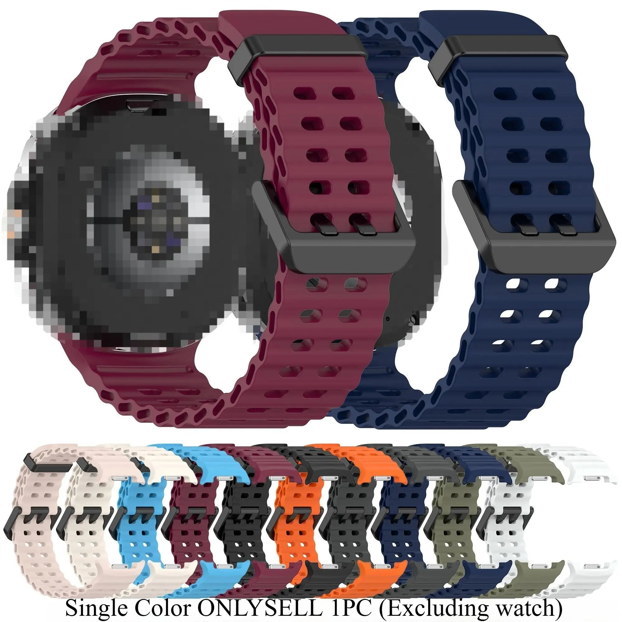 Sports and Leisure Business Watch Strap Suitable for Samsung Galaxy Watch8 Classic 46mm/Galaxy Watch8 40mm/44mm Smart Watch Accessories Smart Wearables Smart Watch Straps Smartwatch Strap Wearable Accessory