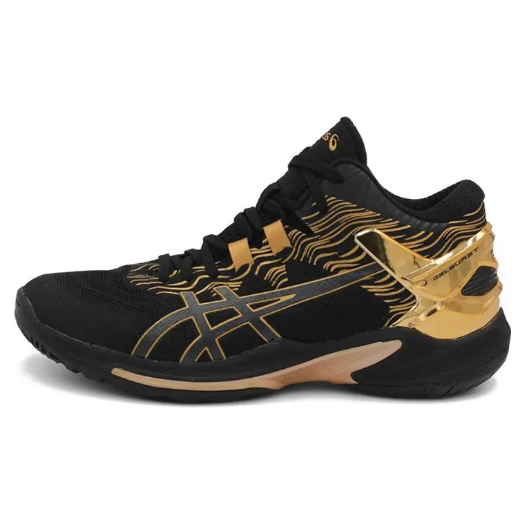 ASICS Gel-Burst 25 Comfortable Versatile Durable Breathable Mid-Top Basketball Shoes 1063A055-001