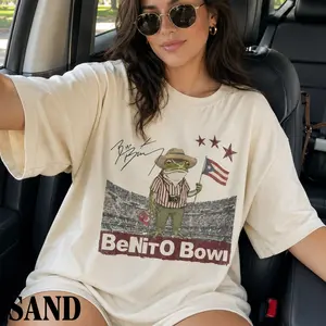 Benito Bowl 2026 Shirt – Vintage Football Tee – Retro Reggaeton Fan Top – Puerto Rico Pride Vintage Sports Tee graphic apparel