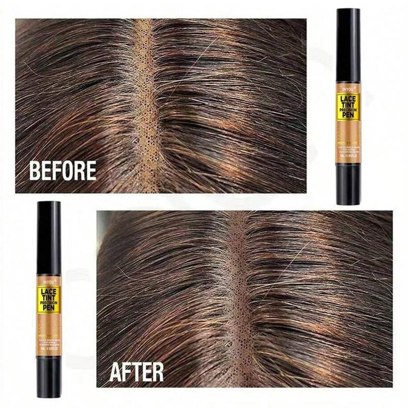 Lace Tint Precision Pen Wig Lace Tint with Brush Applicatior, Easy to use, Long Lasting Formula, Blends Natural