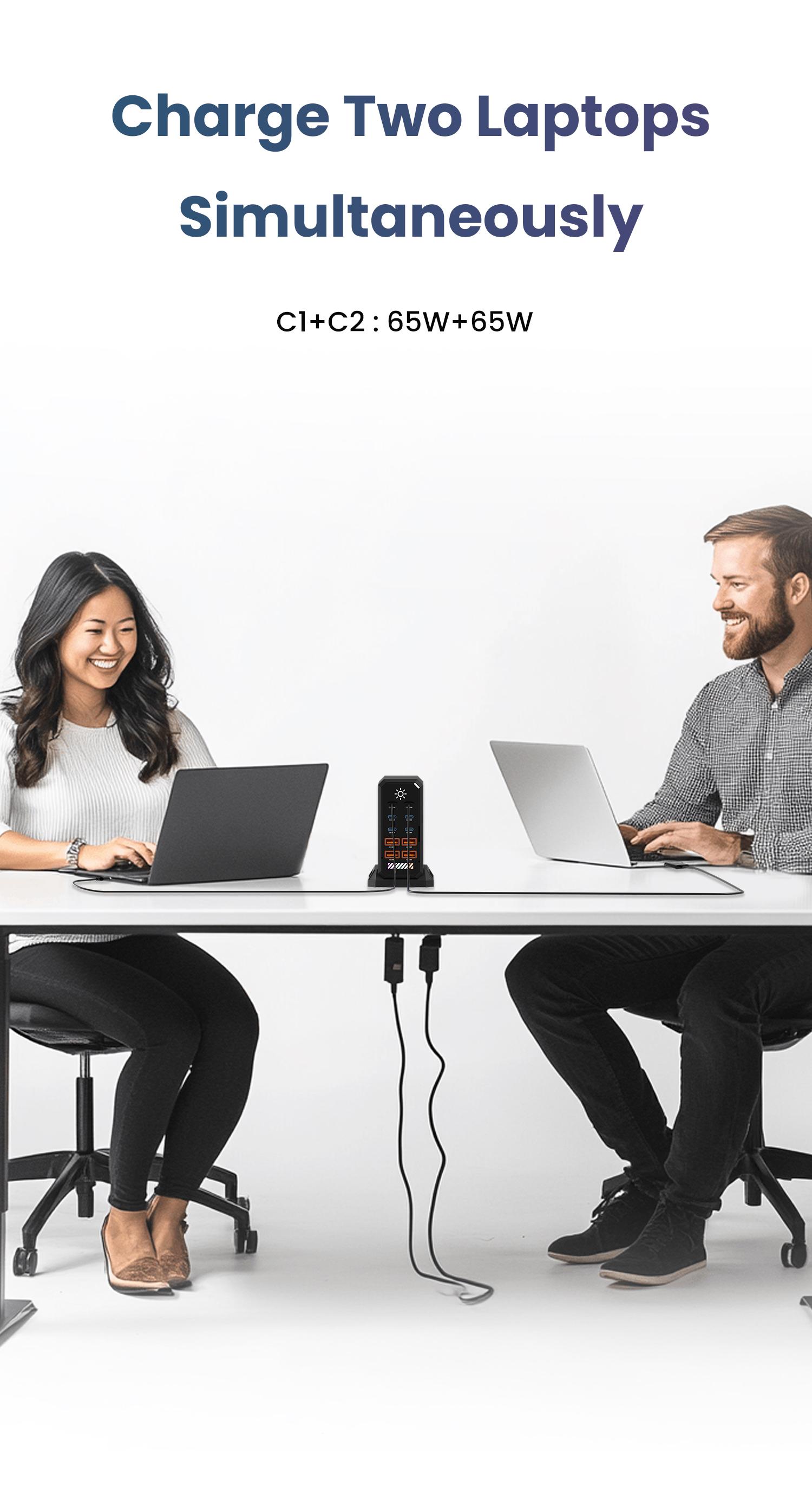 660W GaN USB C Charger Station 10 Port Fast Charger Type C PD3.1 PD3.0 PPS Quick Charger