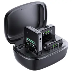 Professional Live Streaming Set: M16 Dual Wireless Mic & Sound Card, Noise Reduction