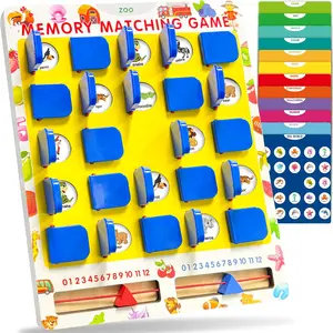 Matching Memory Game for Kids Ages 3-8, Car Airplane Travel Toys, Road Trip Essentials, Board Games for Kids 4-6, Birthday Gifts for Boys Girlsfidget toys