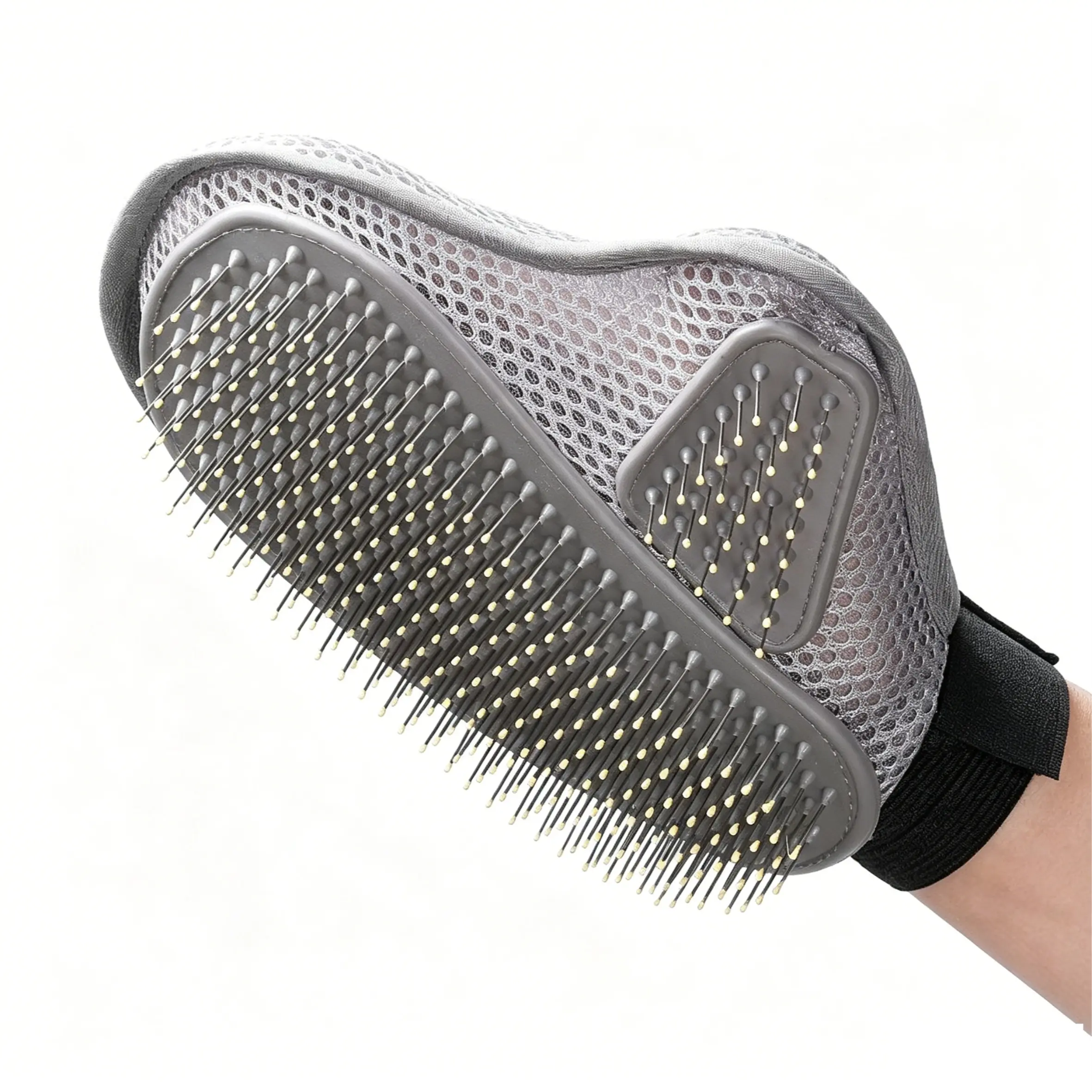 Cat Dog Bathing Gloves Dual-Sided Massage Lint Removal Anti-Static, Pet Grooming Tool for Hair Cleaning, Comfortable & Effective