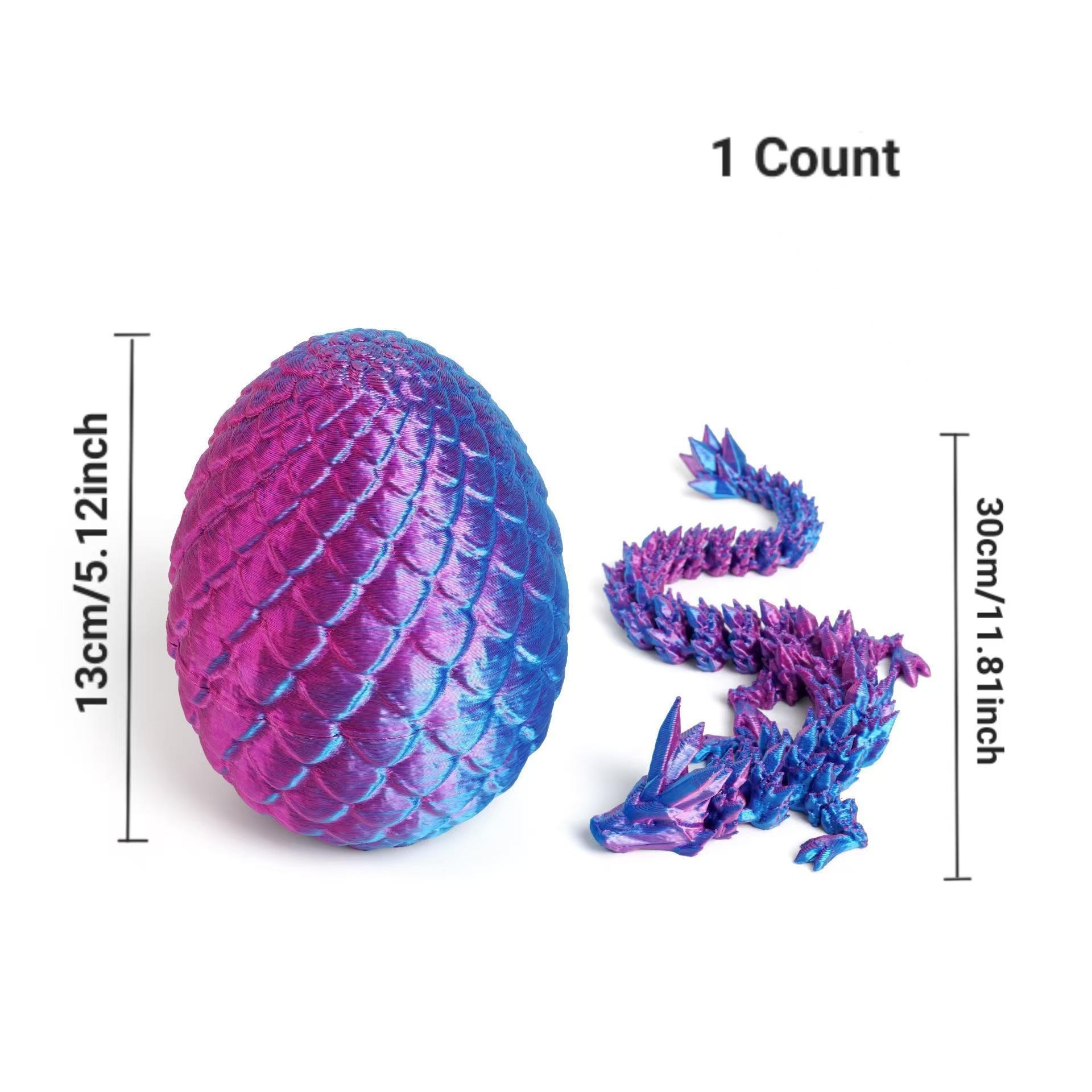 3D Dragon Egg, Halloween, Christmas, New Year, Easter Gifts for Family and Friends, Holiday Party Gifts, Room Decor, Living Room Decoration, Desktop Decor, Fun Gifts, Home Decor Statue, Collectible Figurine