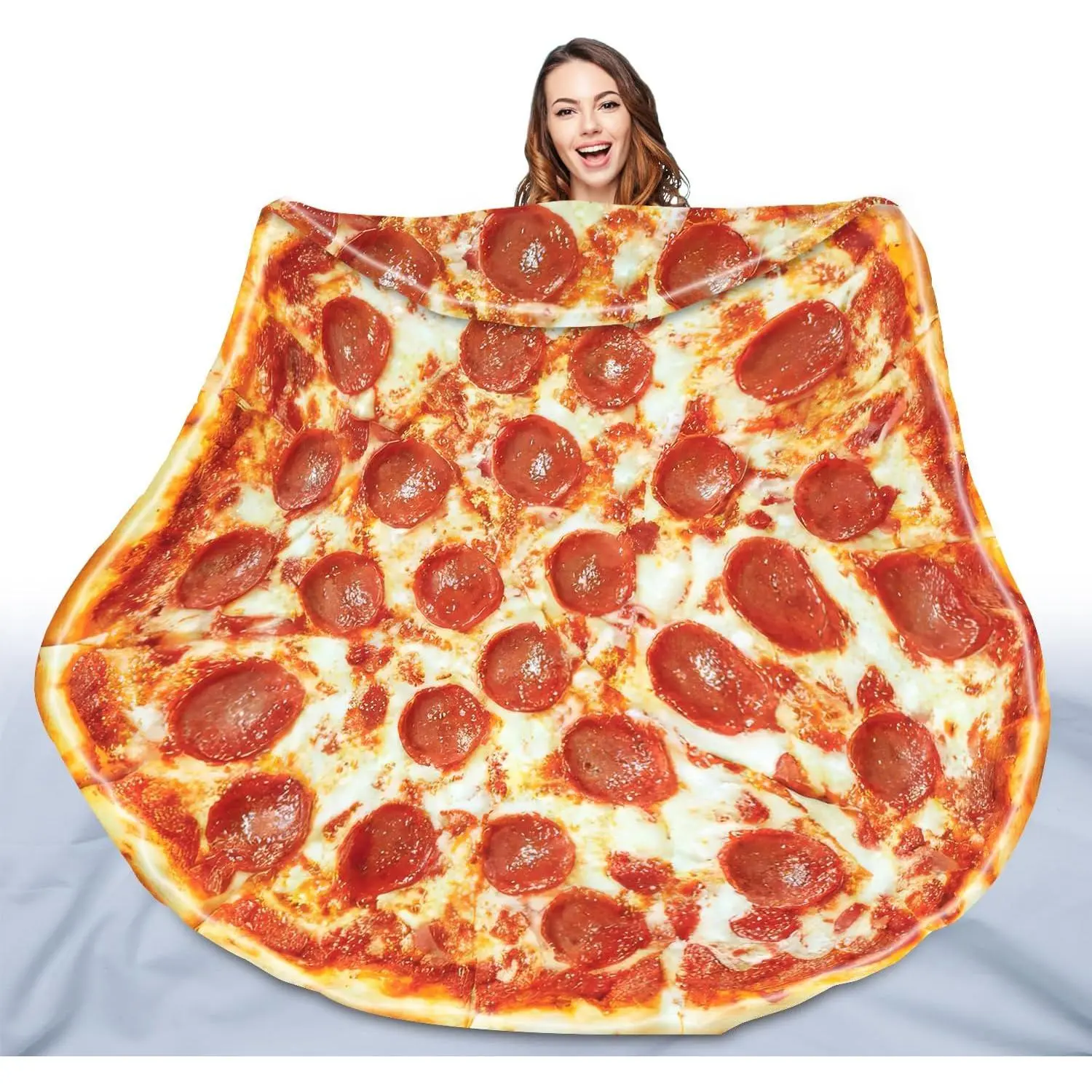 Burritos Blanket for Adult and , 2.0 Double Sided, 60", Yellow