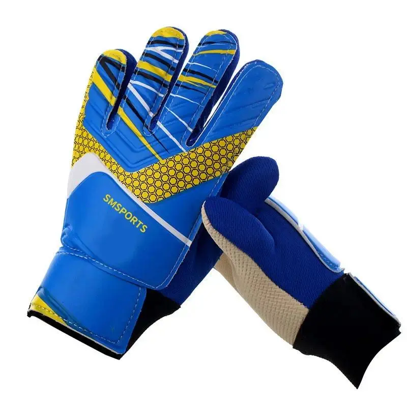 Youth Goalie Gloves with Honeycomb Shield, Breathable Mesh & Composite Football Equipment with Double Wrist Support, Slip-Resistant Grip Palm - Goalkeeper Equipment for Kids & Teens, Soccer Gear, Footballequipment, Slip Resistant Sports Gloves, No Slip Sp