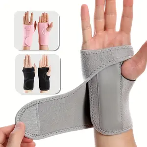 2 adjustable wrist straps with splints, 11.8-inch breathable wrist stabilizer
