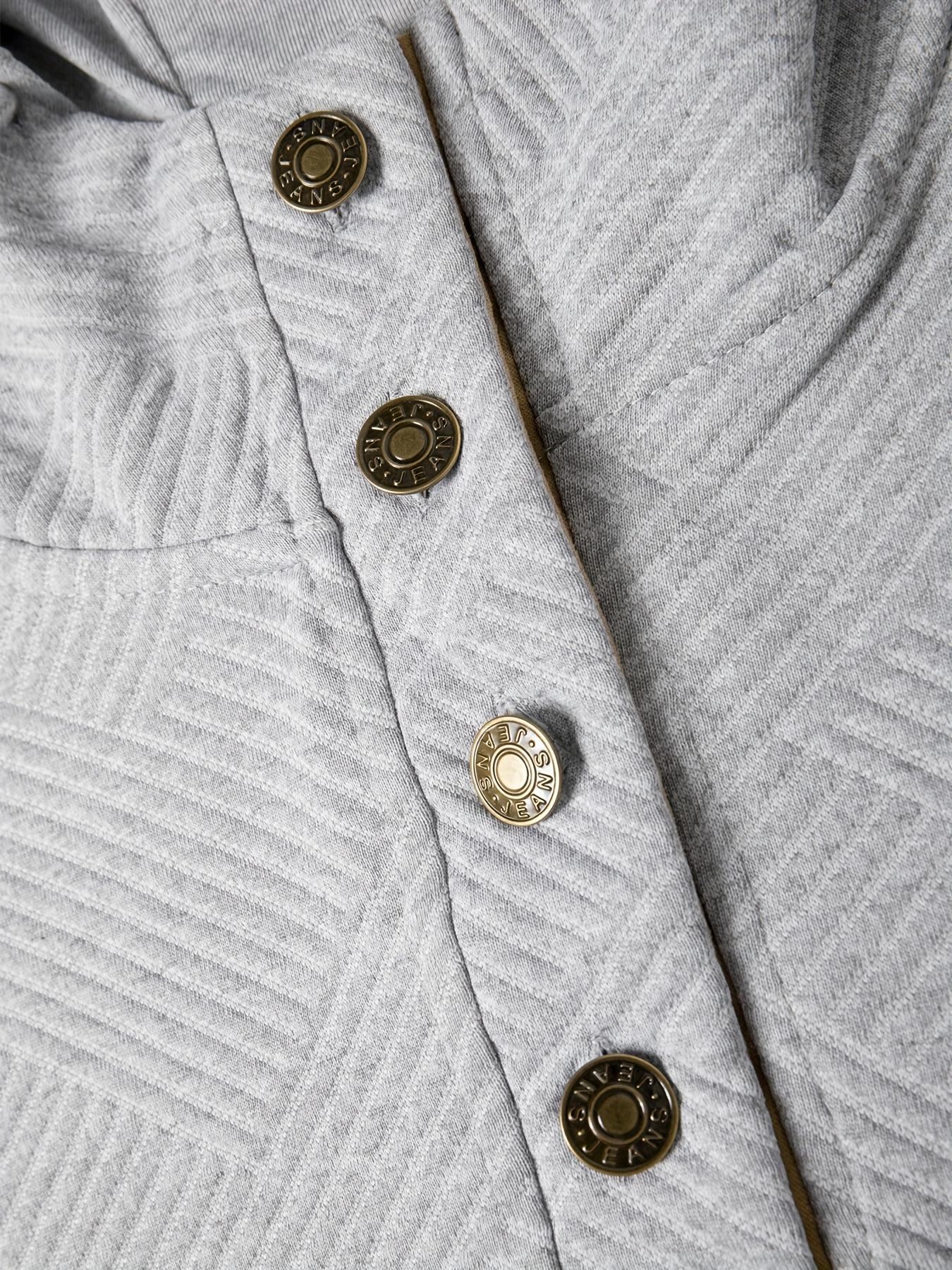 Men's casual fashion suit knitted jacquard sweatshirt and pants two-piece set