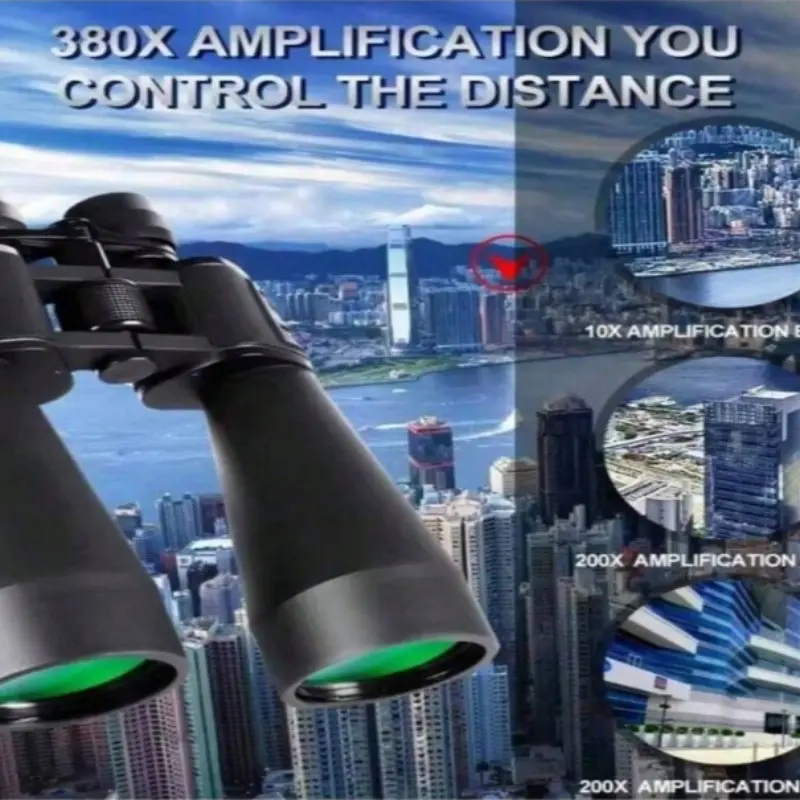 High-Definition Professional Binoculars, Long-Distance High-Power Zoom Binoculars, Ideal for Camping and Hunting Enthusiasts