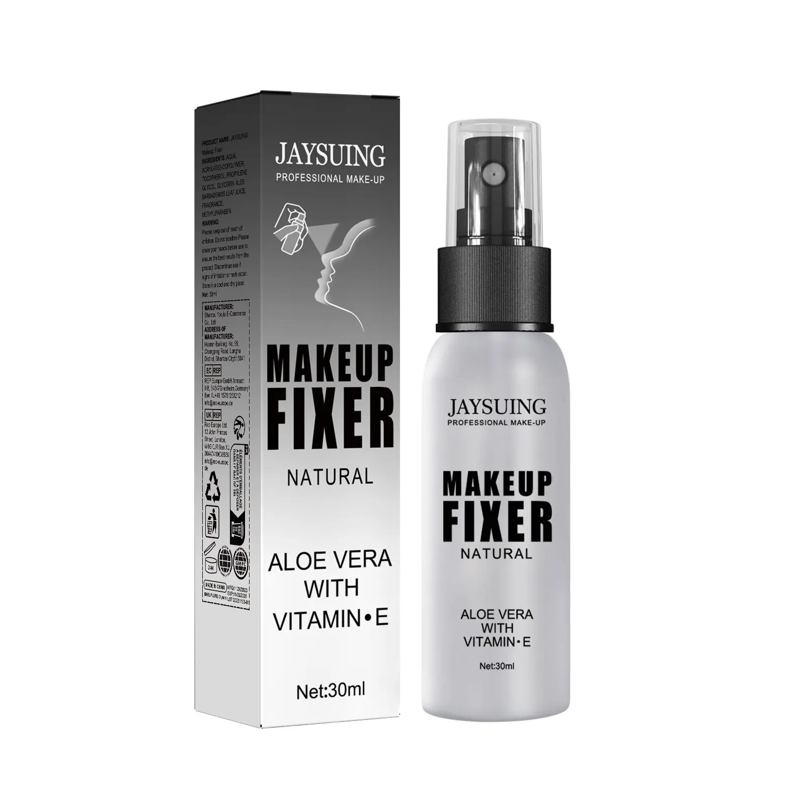 Makeup Fixing Spray - Waterproof, Non-Peeling, Long-Lasting, Refreshing Setting Mist for Beauty & Personal Care Cosmetic