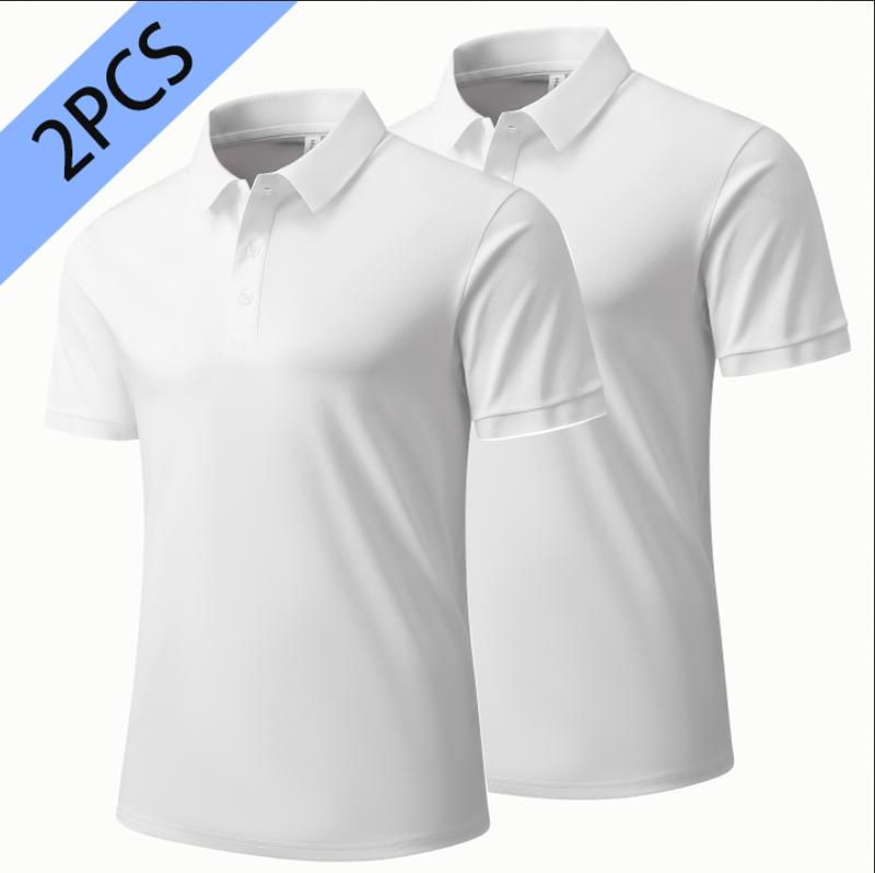 2PCS 2026 New 8688 Short Sleeve Polo Shirt 180g Group 180g Top 2PCS 2026 New 8688 Short Sleeve Polo Shirt 180g Group 180g Top