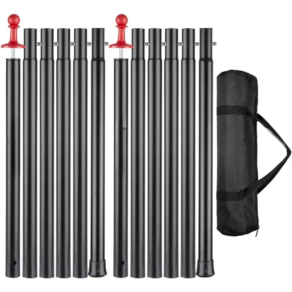 Tent Poles for Tarp,  Camping Tent Tarps Poles Adjustable Camping Accessories Heavy Duty Poles Thicker Tent Pole with a Diameter of for Backpacking Hiking Awning