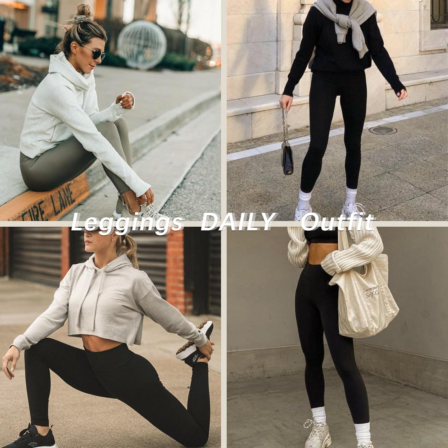 3 Pack Black Leggings for Women,Tights Buttery Soft  Control Pants Lined Legging for Yoga Workout Athletic Yifanyou Sports