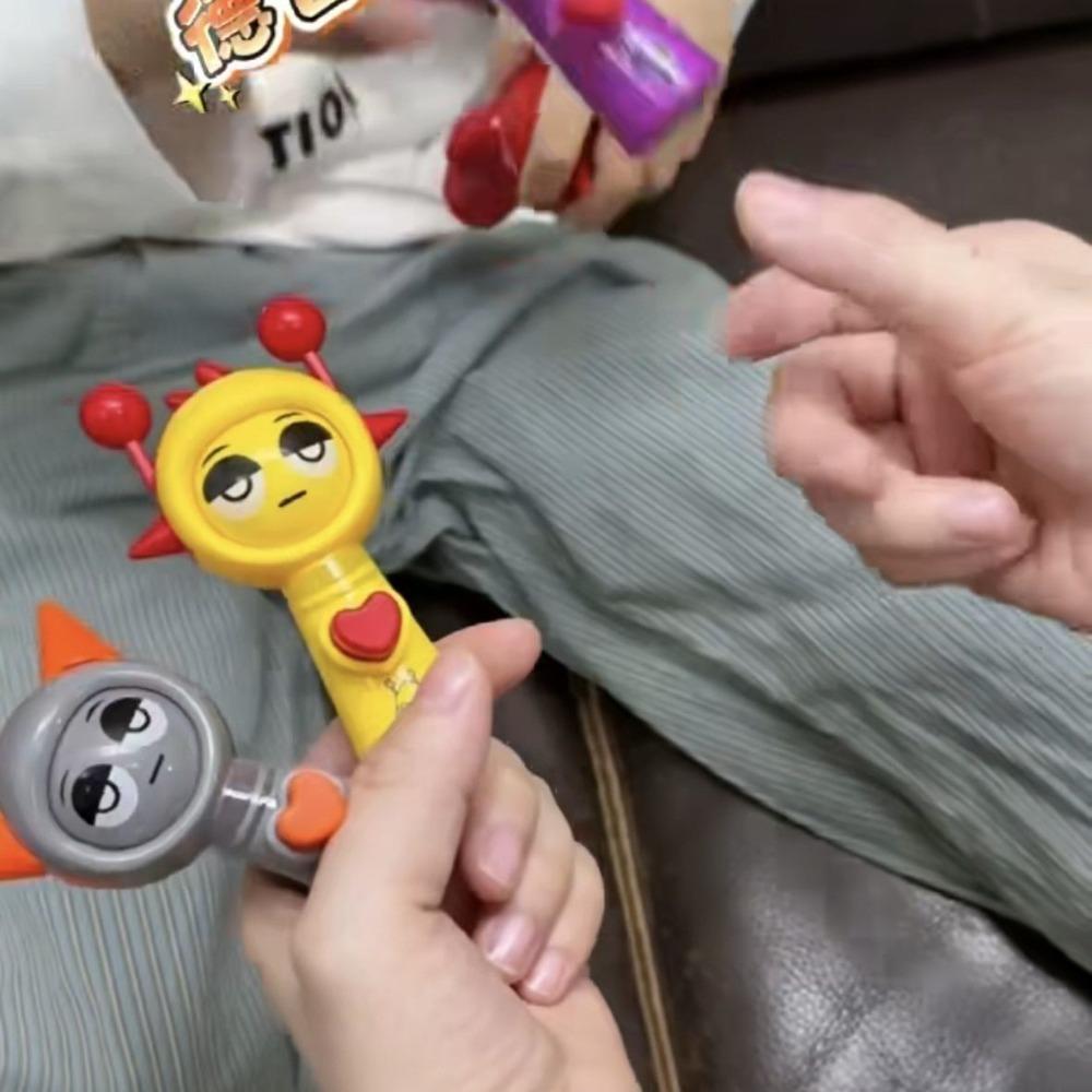 6Pcs/Set Mini Sprunki Action Figure Face-changing Toy Movie Sprunki Wenda Model Doll Figurines with Keychain Kids Birthday Gifts