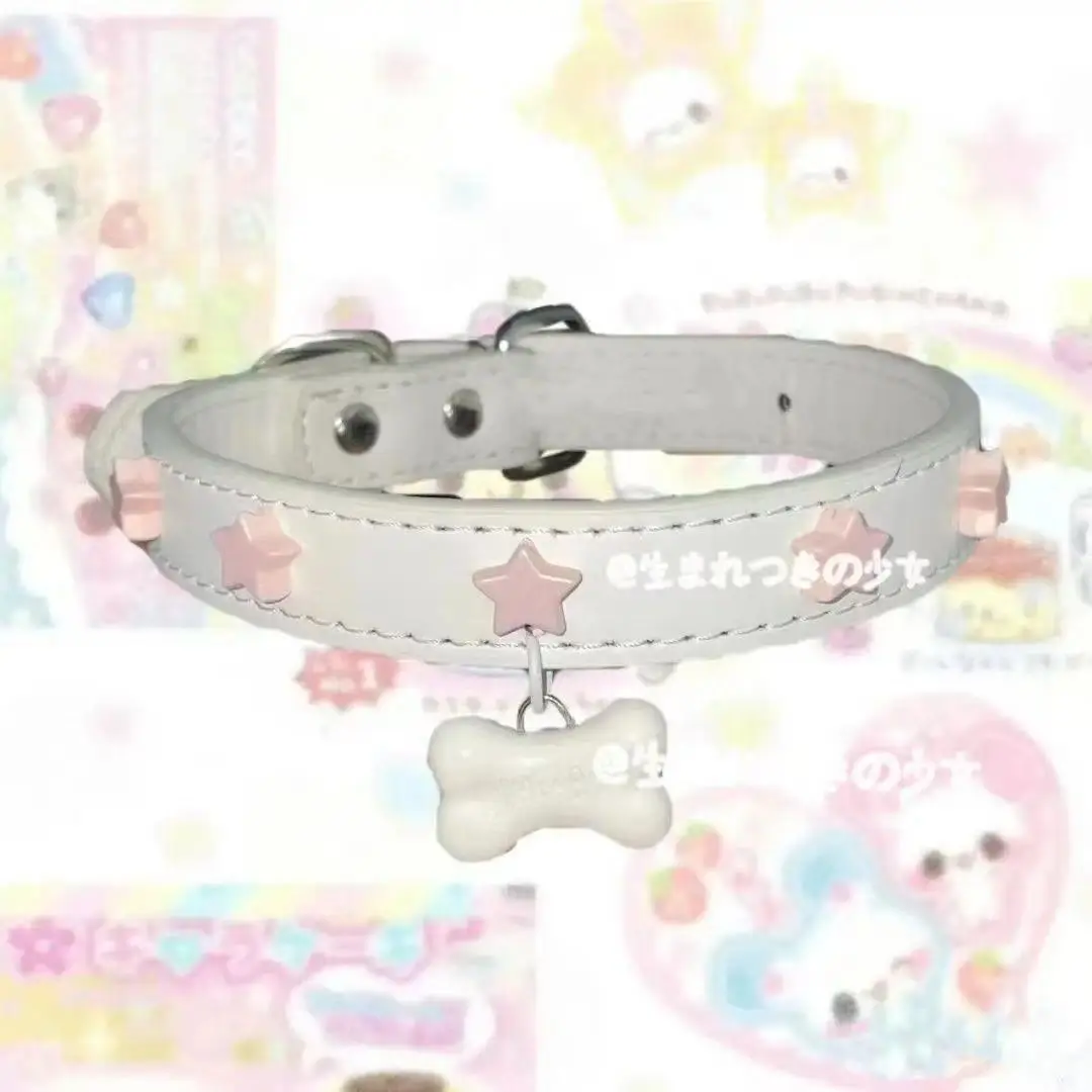 Sweet Cool Cute Bone Collar Couple Personalized Choker Spicy Girl Neck Band Punk Dog Necklace