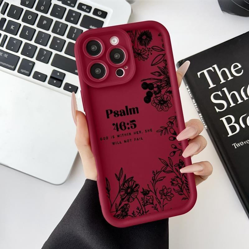 Softcase suitable for iPhone 17 16 E Pro Max 15 Plus 14 13 12 11God Within Her Shockproof Silicone Lightweight Anti-Scratch Cover