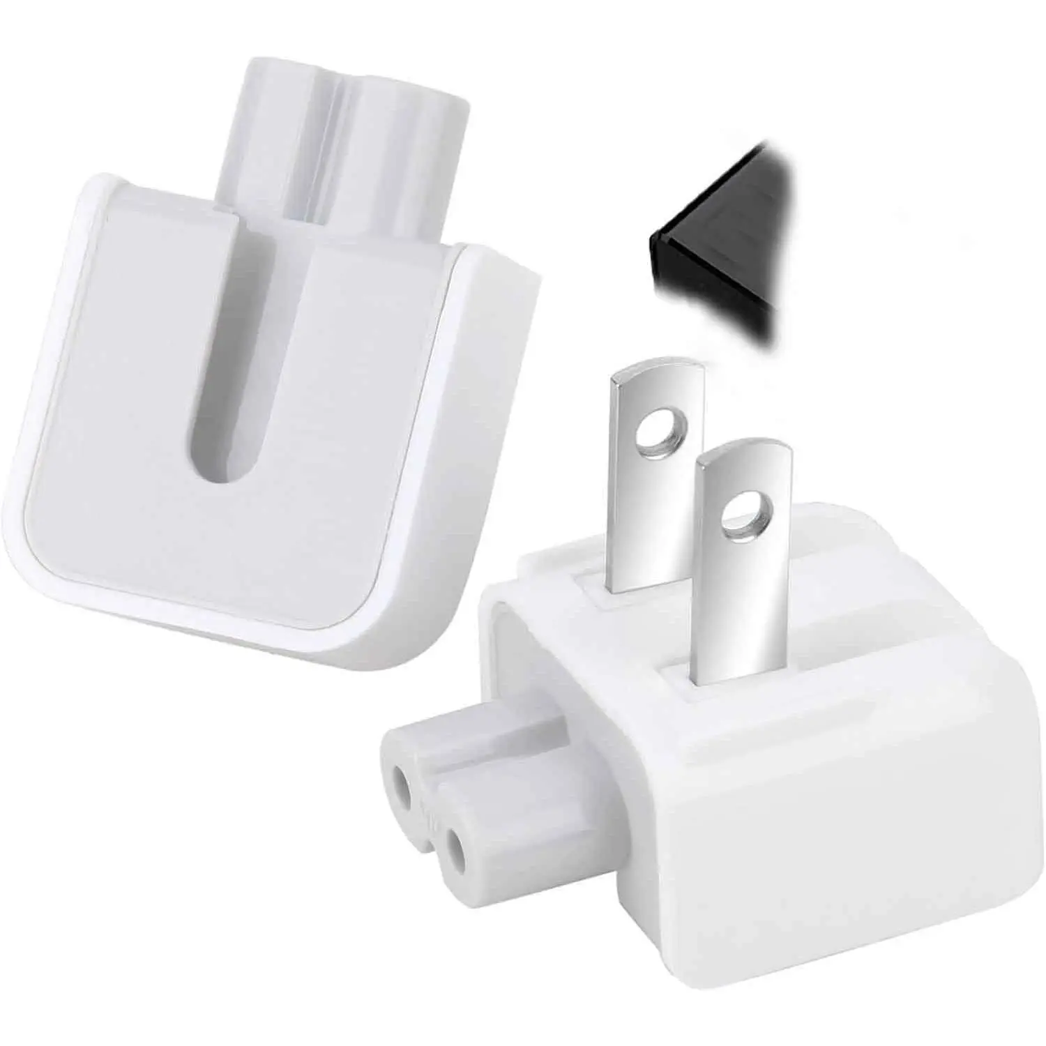2-Piece Sets Electronic Mobile Charging Duckhead Wall Adapter Plug & Charger Cord for MacBook, iBook, iPod Power Adapter Brick (Synthetic Construction)