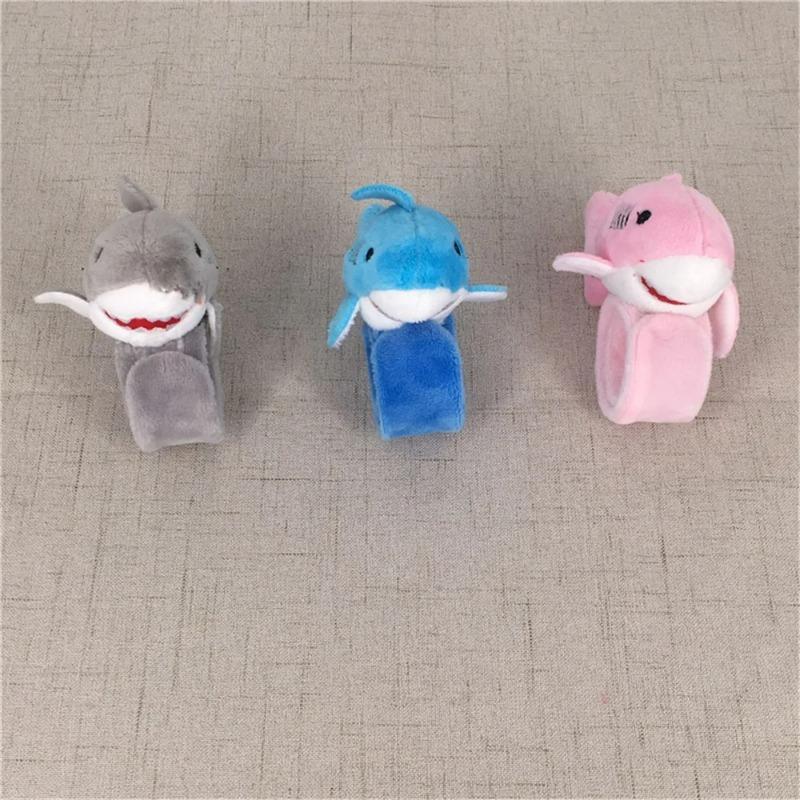 Kawaii Colorful Shark Plush Keychain Soft Stuffed Doll Backpack Pendant Gift