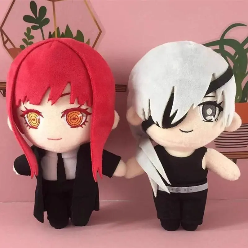 2026 new hot item Anime Makima Plush Doll Toy Angel Devil Power Higashiyama Kobeni Hayakawa Aki Mitaka Asa Reze Denji Soft Stuffed Fans Girls Gift