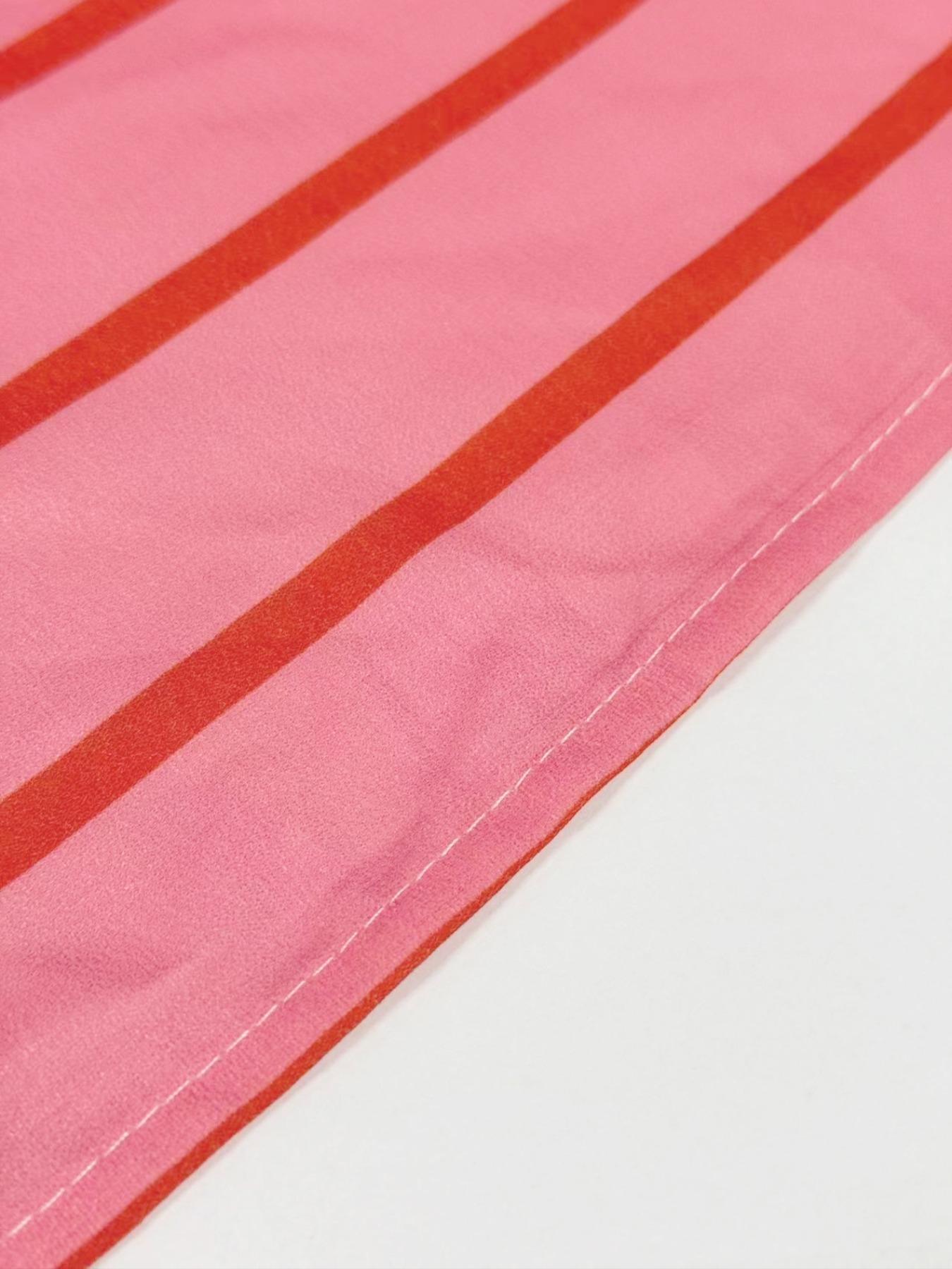 Women's Striped Print Cami Spaghetti Strap Sleeveless Dress, Fashion Casual Long Dress for Daily Outdoor Wear, Ladies Dress for Summer