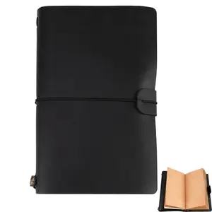 Jwthee Leather Refillable Journal Notebook, Leather Bound Notebook,  Journal with Blank and Lined Pages for Writing, Diary Journal for Women, Men, Girls and Boys