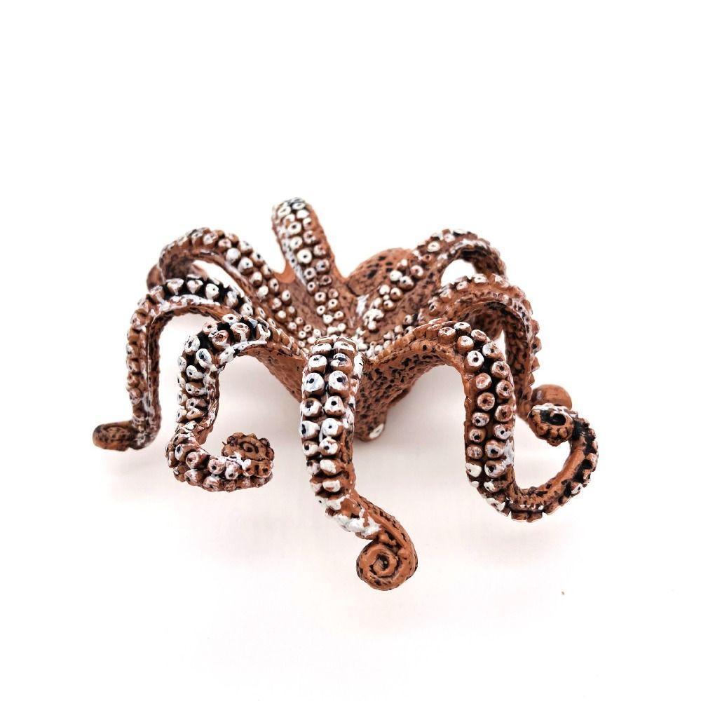 PVC Simulation Sea Life Animals Model Handmad Collectible Octopus Action Figures Toy Crafts Ornament Crab Model Figurines