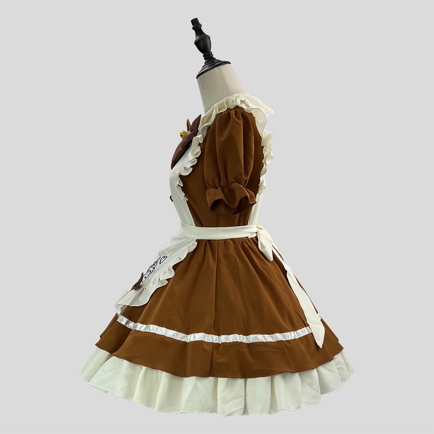 Cat Lolita Maid Dress Costumes Cosplay New Cute for Cat Girls Woman Waitress Maid Party Stage Costume size S-5XL Anime  DRESSES