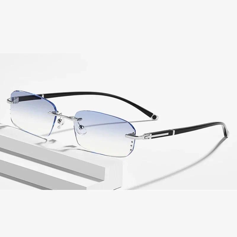Women Men's Photochromic Myopia Glasses Fashion Trend Anti Blue Light Near Sight Eyewear Outdoor Color Changing Minus Sunglasses
