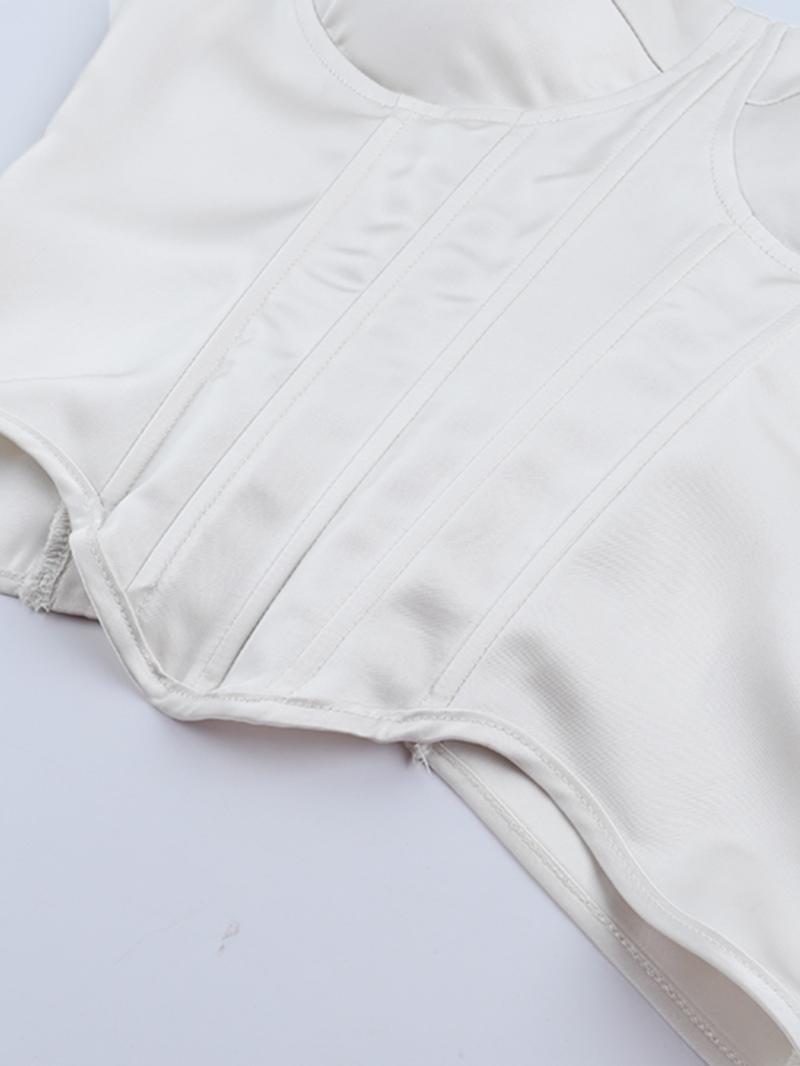 Silk Satin Waist-Centric Top, Elegant Women's Blouse, Casual Fitted Sleeveless, Comfortable & Stylish Design, Perfect for Daily Wear & Special Occasions Silk Satin Waist-Centric Top, Elegant Women's Blouse, Casual Fitted Sleeveless, Comfortable & Stylish Design, Perfect for Daily Wear & Special Occasions