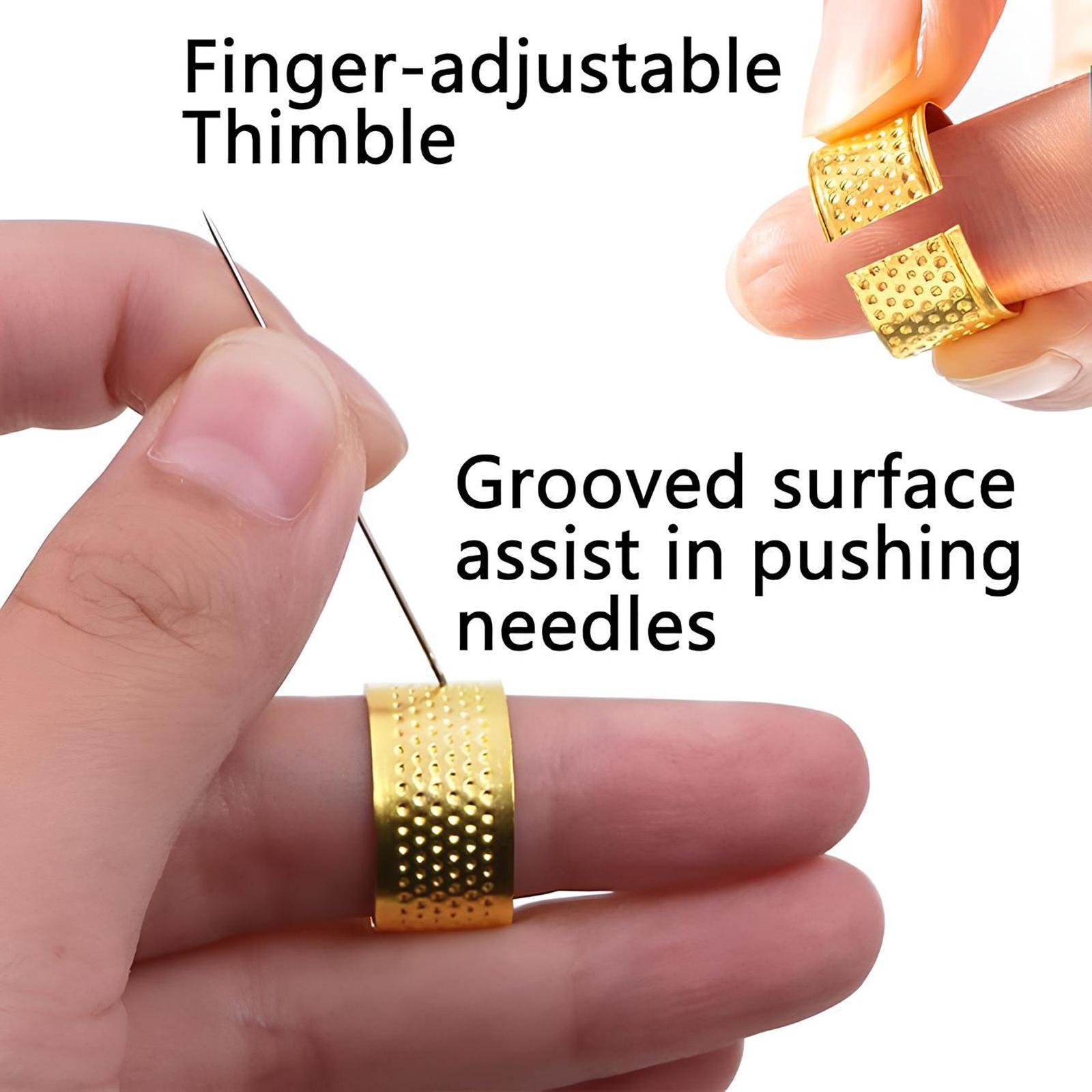 36PCS Sewing Tool Set, Needles Thread Hand Repair Tools, Embroidery Tool Kit, Include 25 Steel Needles, 1 Seam Sewing Thread Ripper, 2 Needle Threaders, 3 Threads, 2 Thimbles, DIY Crafting Kit (1Set)