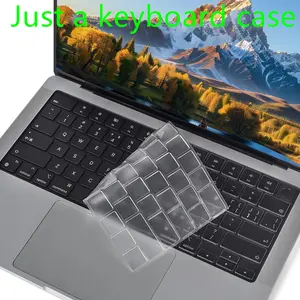 Premium TPU Keyboard Cover Protector, Ultra Thin Keyboard Skin for M2 M3 M4 MacBook Air 15", M2 M3 M4 MacBook Air 13.6", 2024 2023 2022 2021 MacBook Pro 14" 16" M4 M3 M2 M1 Chip Pro/Max