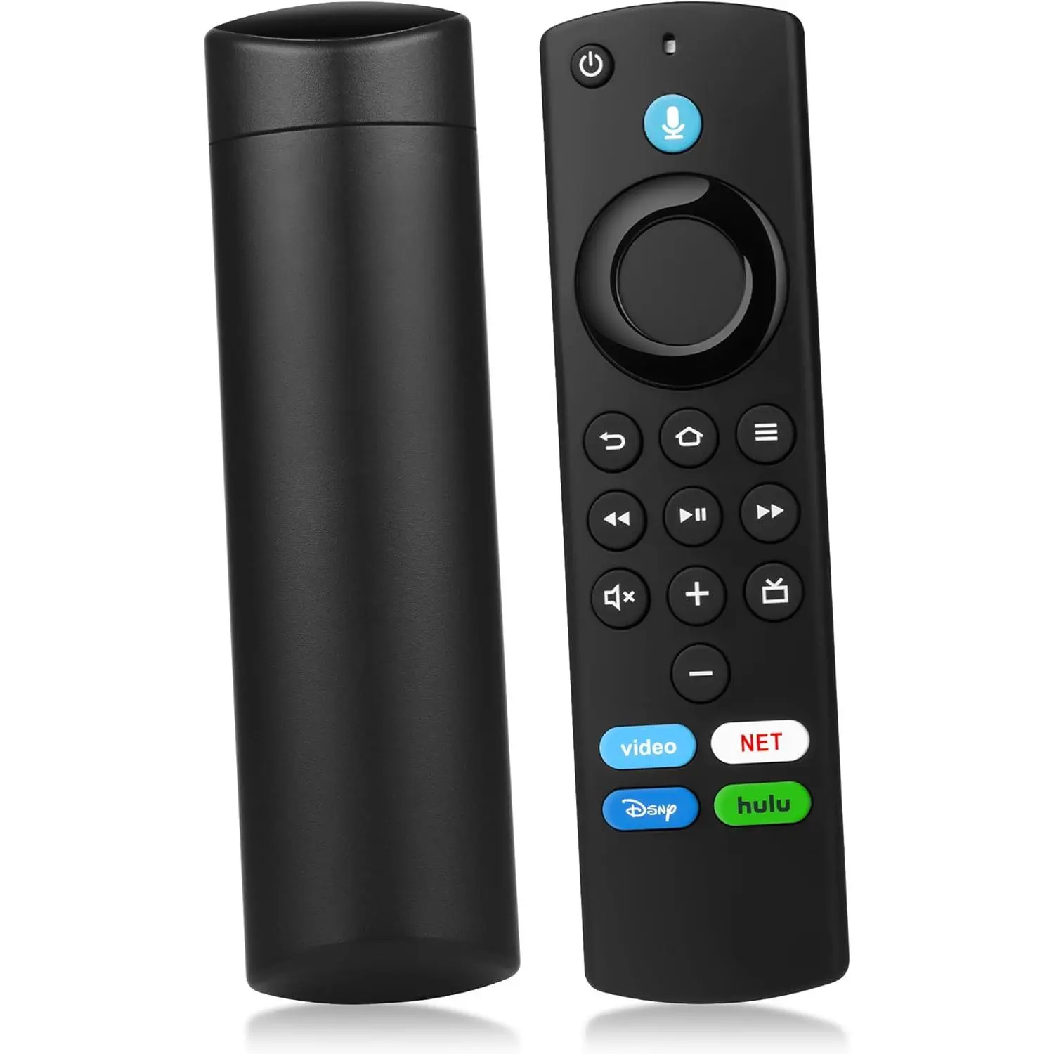 Firestick Remote Control Fit for Fire  TV Stick Lite/4K/4K MAX/4K Plus/,  TV 3rd Gen/TV Cube(1st/2nd/3rd Gen)/TVs Stick(2nd/3rd Gen) with Voice Controller Green hulu Button
