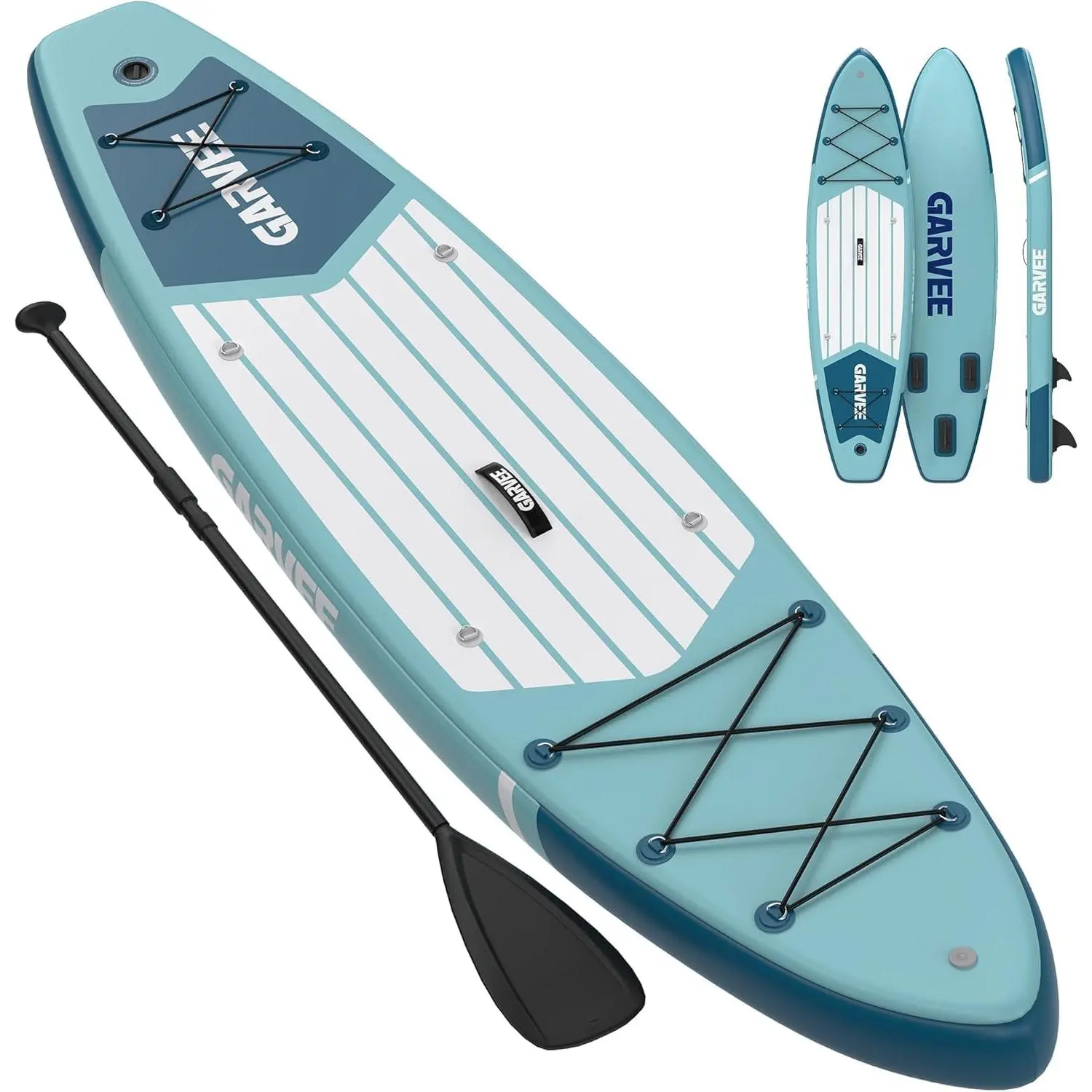 Lightweight & Durable Inflatable Rise Paddle Board – Non-Slip EVA Deck, Stable surf Board for Adults & Youth, High-Quality Accessories