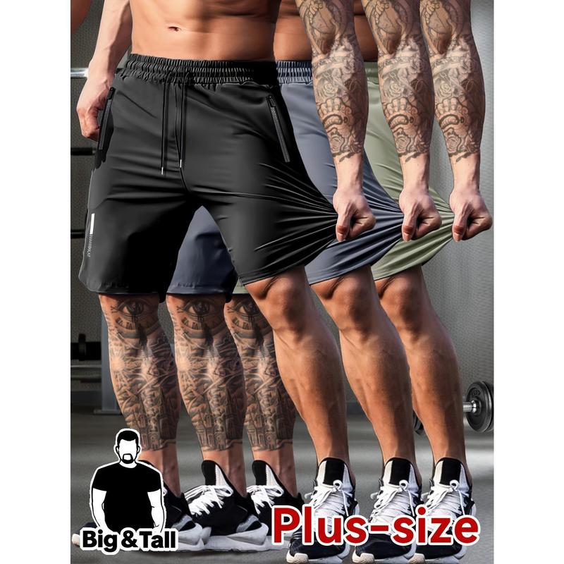 Men's Summer Sports Pants, Lightweight, Breathable, and Comfortable for Outdoors. Gym Sweat-absorbing, Quick-drying Shorts with Adjustable Drawstring Waistband. Suitable for Camping, Traveling, and The Beach.