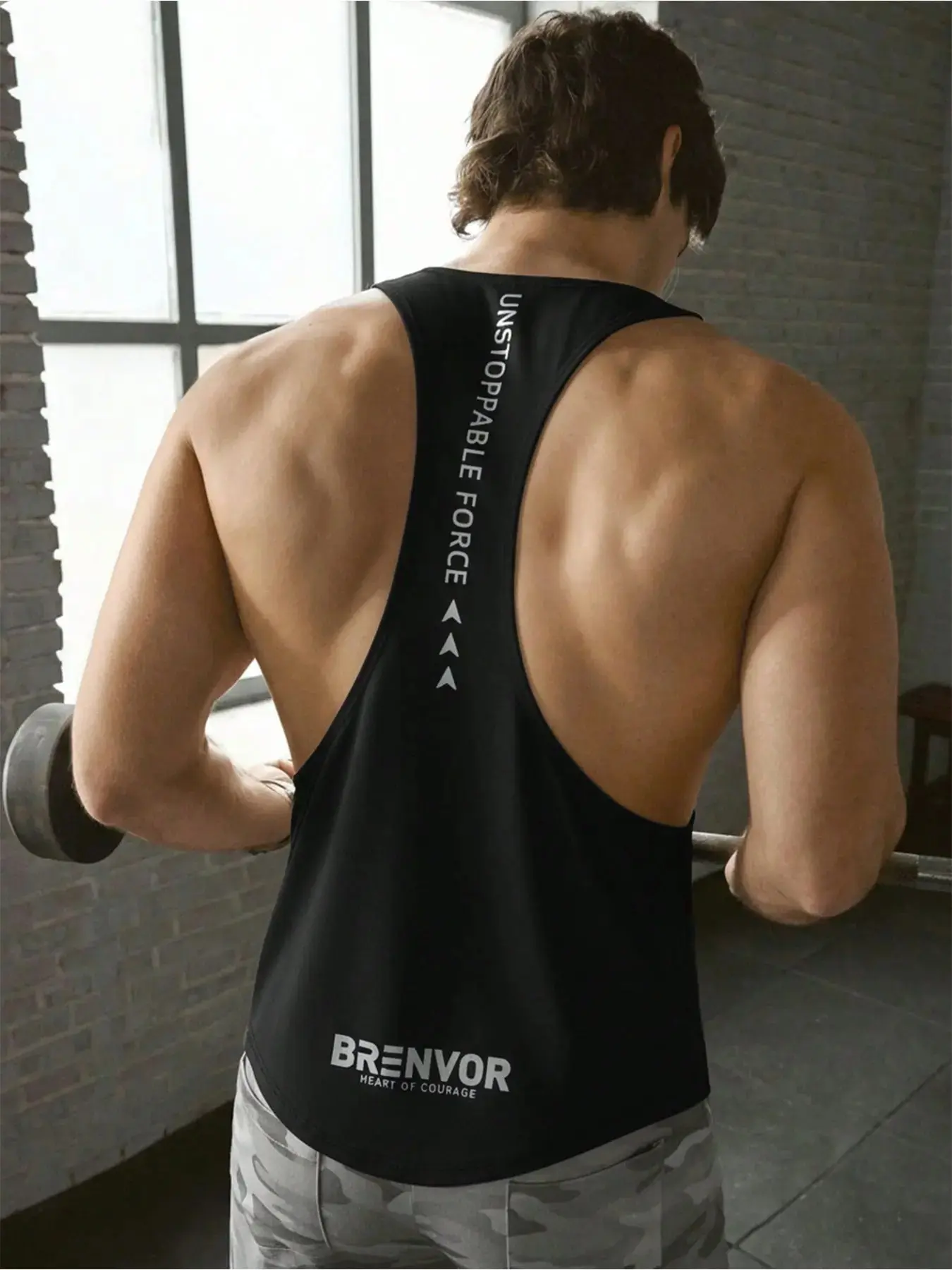 Men's Quick-Dry Fitness Tank Top, Breathable Sleeveless Workout Shirt, Sleeveless Sports Vests, Street Style Fitted Design, Ideal for Strength Training