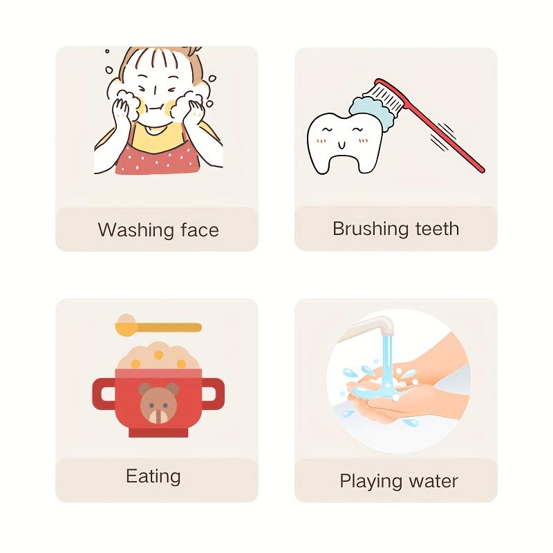 1pc Reversible Coral Velvet Baby Bib with 3D Cartoon Design - Dual ...