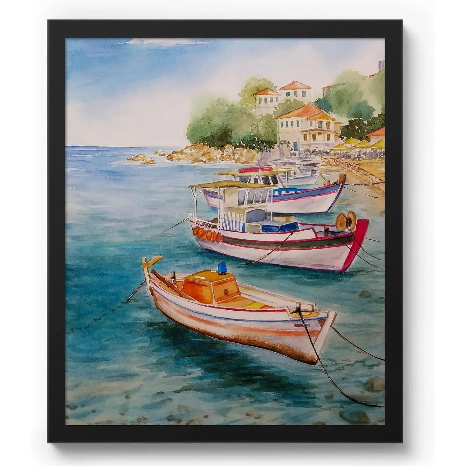 20x30 Picture Frame Black- Single Frame, 20 x 30 Poster Frame for Artwork, Puzzles, Photos and Movie Posters Picture Frames,Acrylic Stand magnetic frames