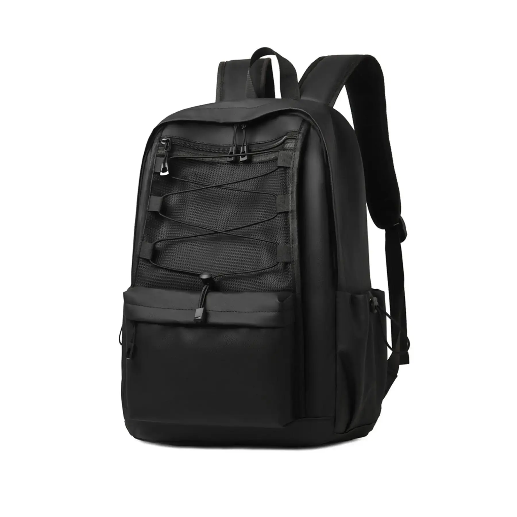 Functional Backpack, Student Commuter Laptop Bag, College Laptop Backpack, Men's Simple Business Backpack, Multi-Layer Storage, Daily Travel Bag, University Bookbag, Computer Backpack